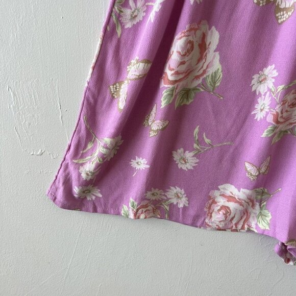 NEW BP. Lilac Floral butterfly Bohemian sleeveless SMALL NWT - Picture 12 of 16